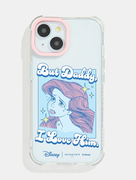 Disney Ariel But Daddy I Love Him Shock iPhone Case