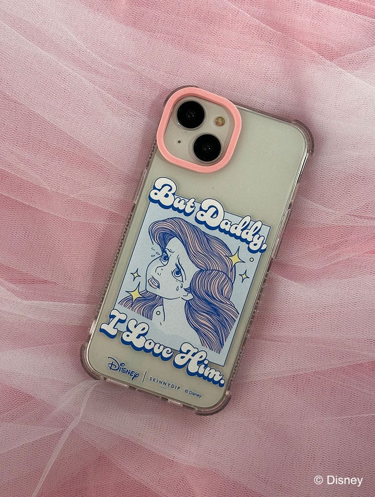 Disney Ariel But Daddy I Love Him Shock iPhone Case