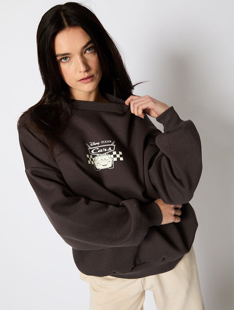 Disney Cars Sweatshirt In Charcoal