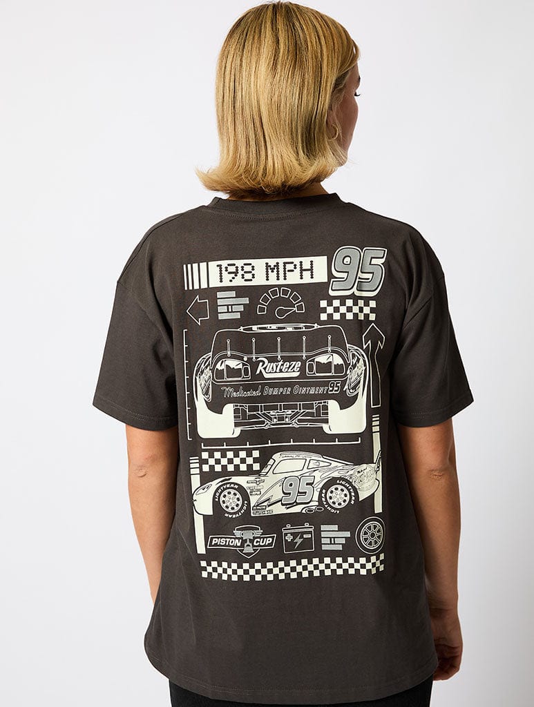 Disney Cars T-Shirt In Charcoal