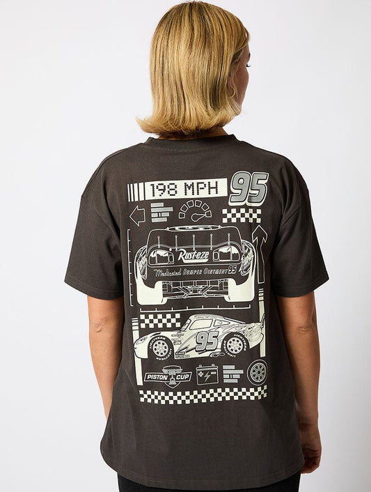 Disney Cars T-Shirt In Charcoal