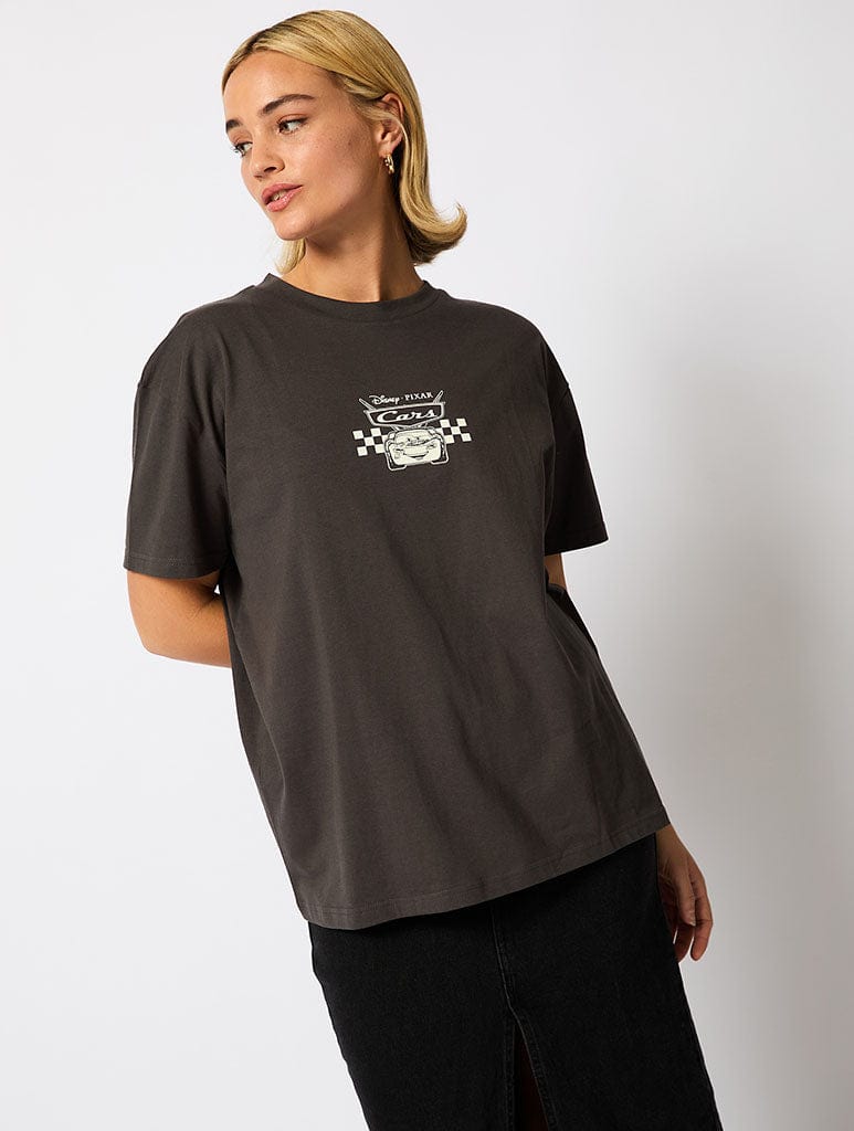 Disney Cars T-Shirt In Charcoal