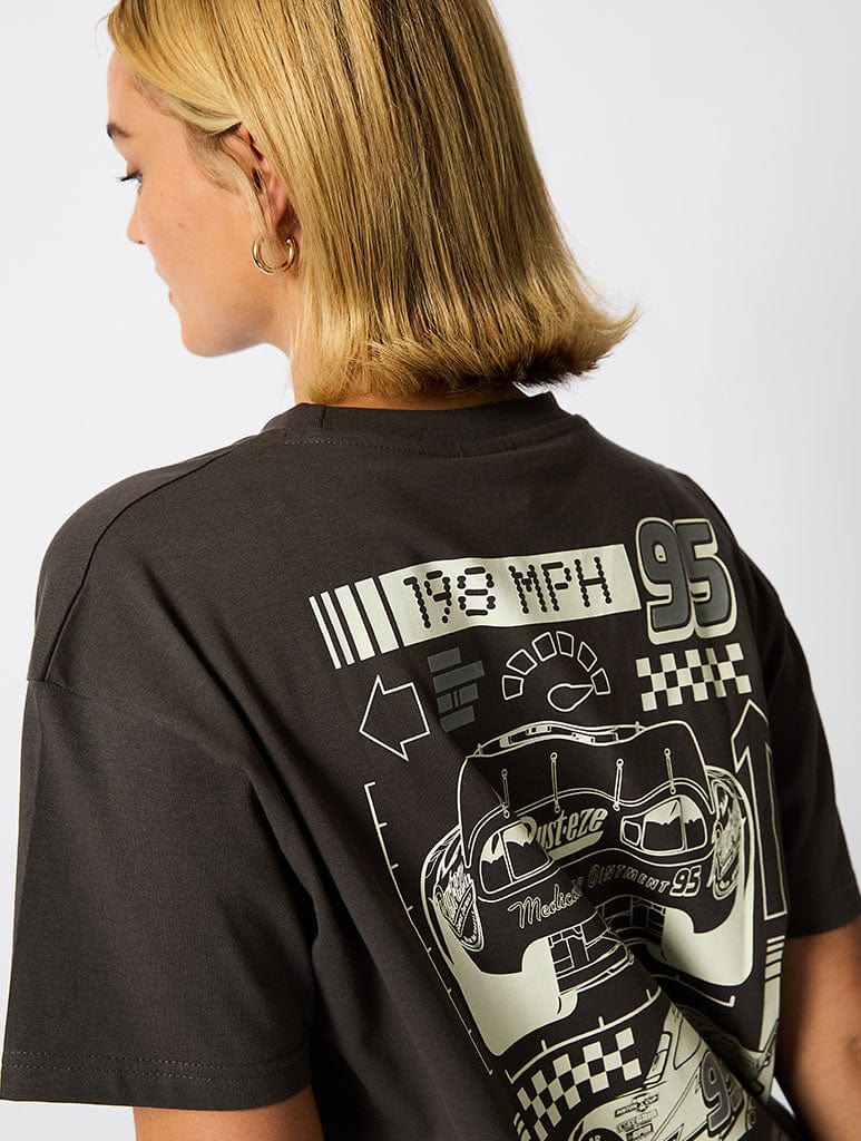 Disney Cars T-Shirt In Charcoal