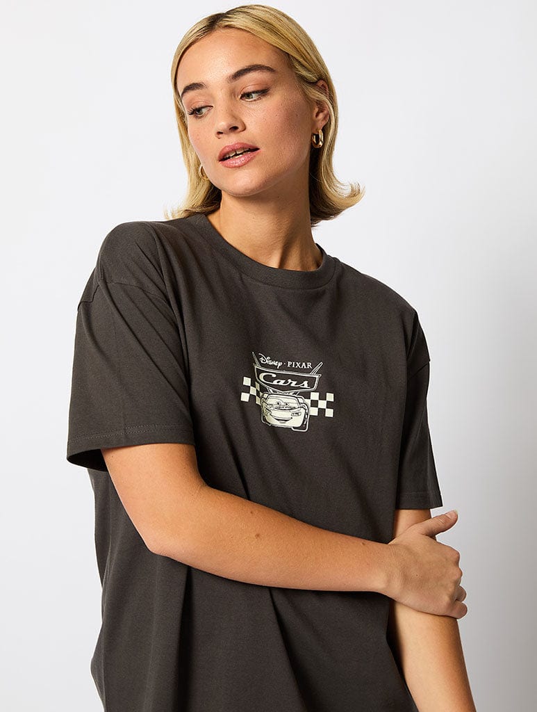 Disney Cars T-Shirt In Charcoal
