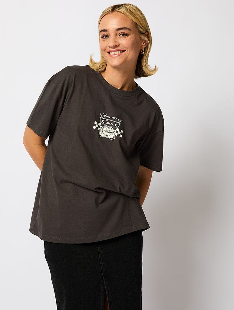 Disney Cars T-Shirt In Charcoal
