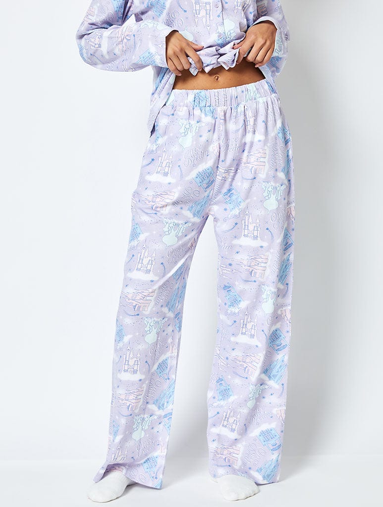 Disney Castle Pyjama Set in Lilac