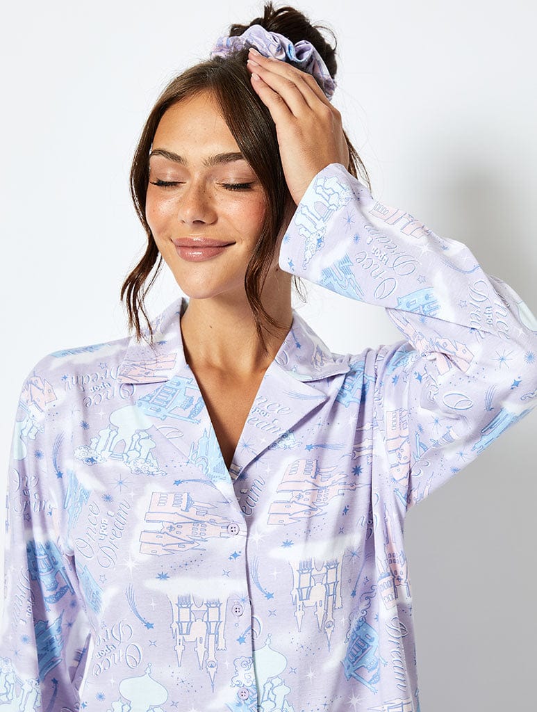 Disney Castle Pyjama Set in Lilac