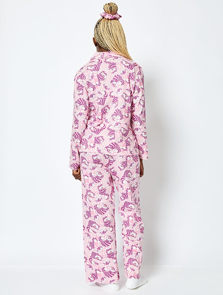 Disney Cheshire Cat Pyjama Set in Pink