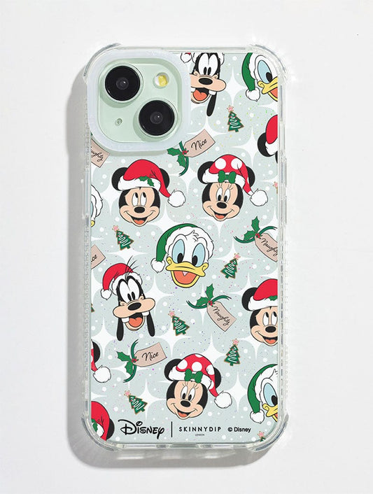 Disney Christmas Faces Shock iPhone Case