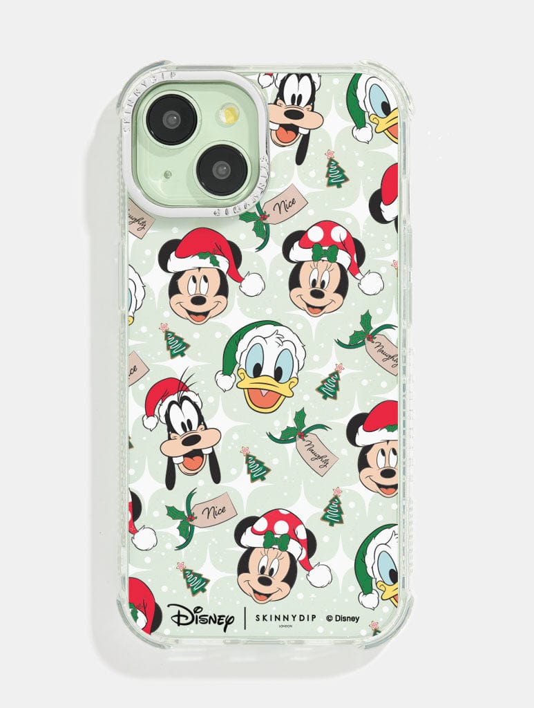 Disney Christmas Faces Shock iPhone Case
