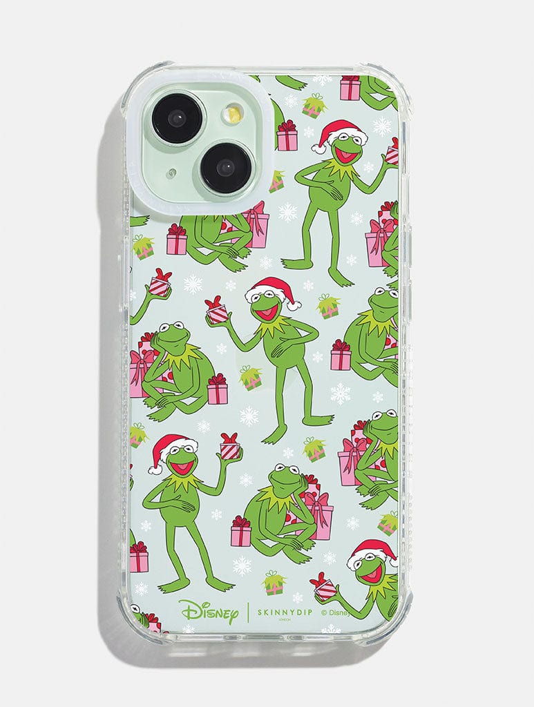 Disney Christmas Kermit Shock iPhone Case