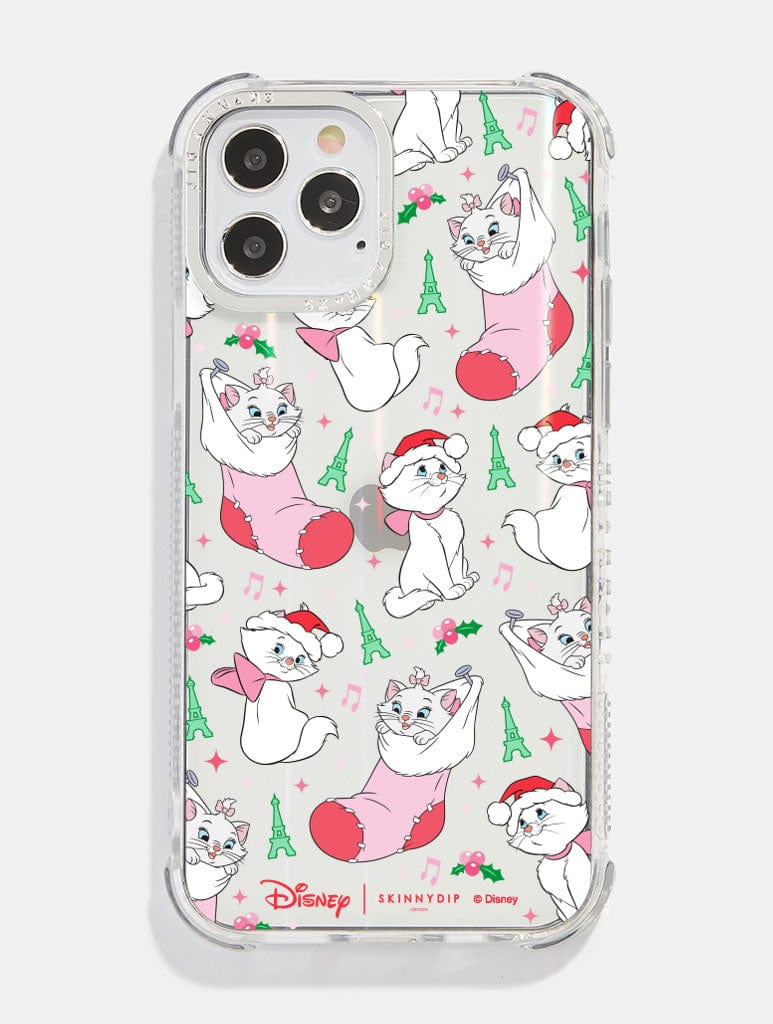 Disney Christmas Marie Shock iPhone Case