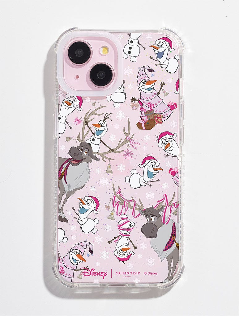 Disney Christmas Olaf & Sven Shock iPhone Case
