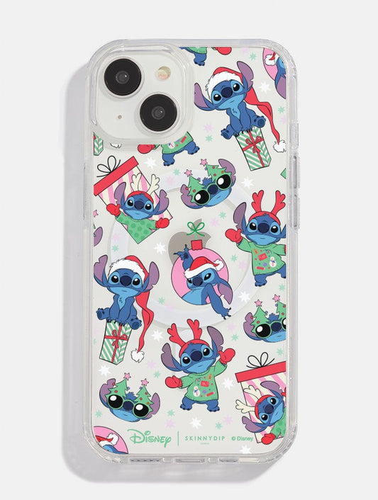 Disney Christmas Stitch MagSafe iPhone Case