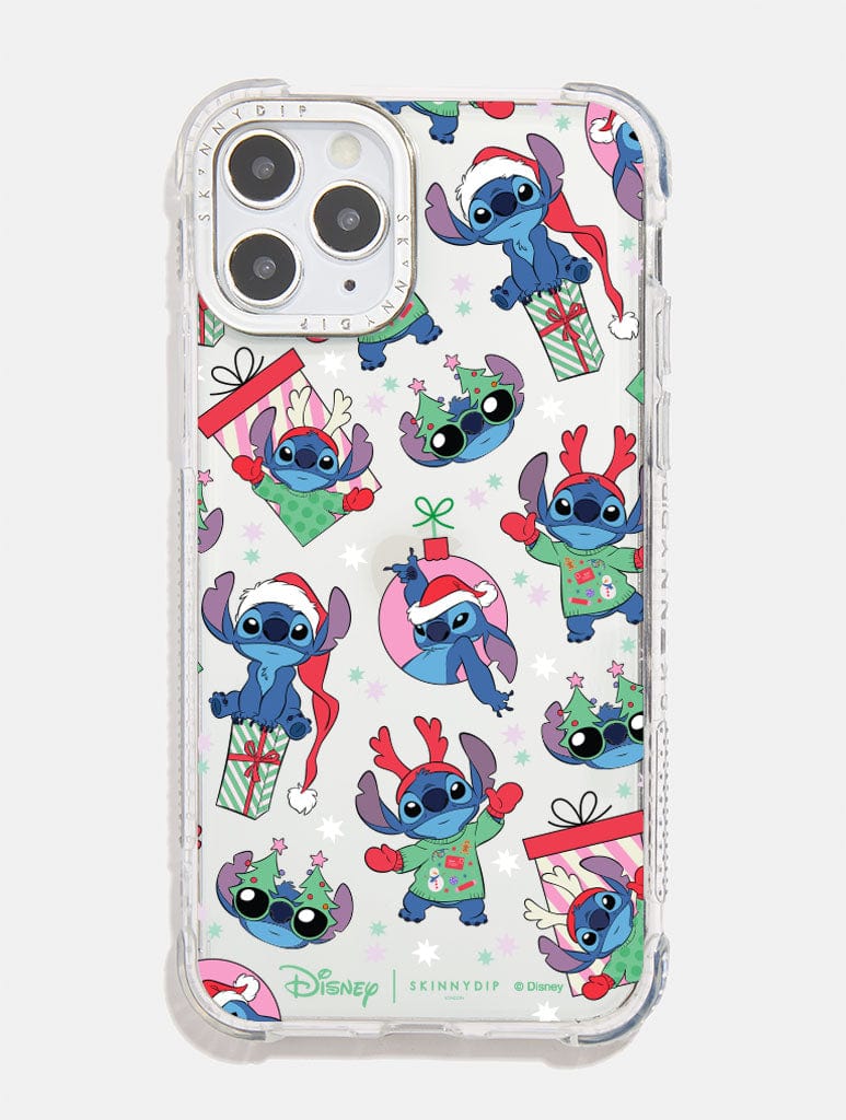 Disney Christmas Stitch Shock iPhone Case