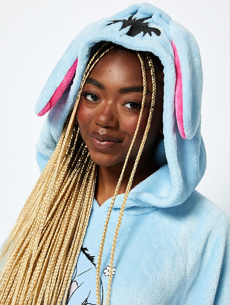 Disney Eeyore Blanket Hoodie in Blue