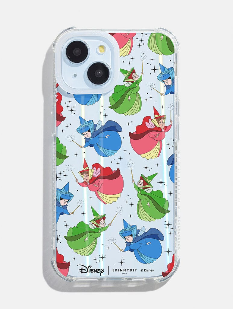 Disney Flora, Fauna, Merrywhether Shock iPhone Case