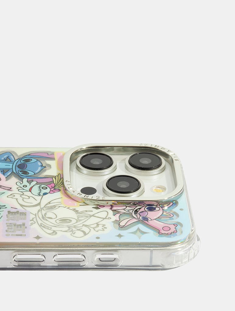 Disney Kawaii Stitch Shock iPhone Case