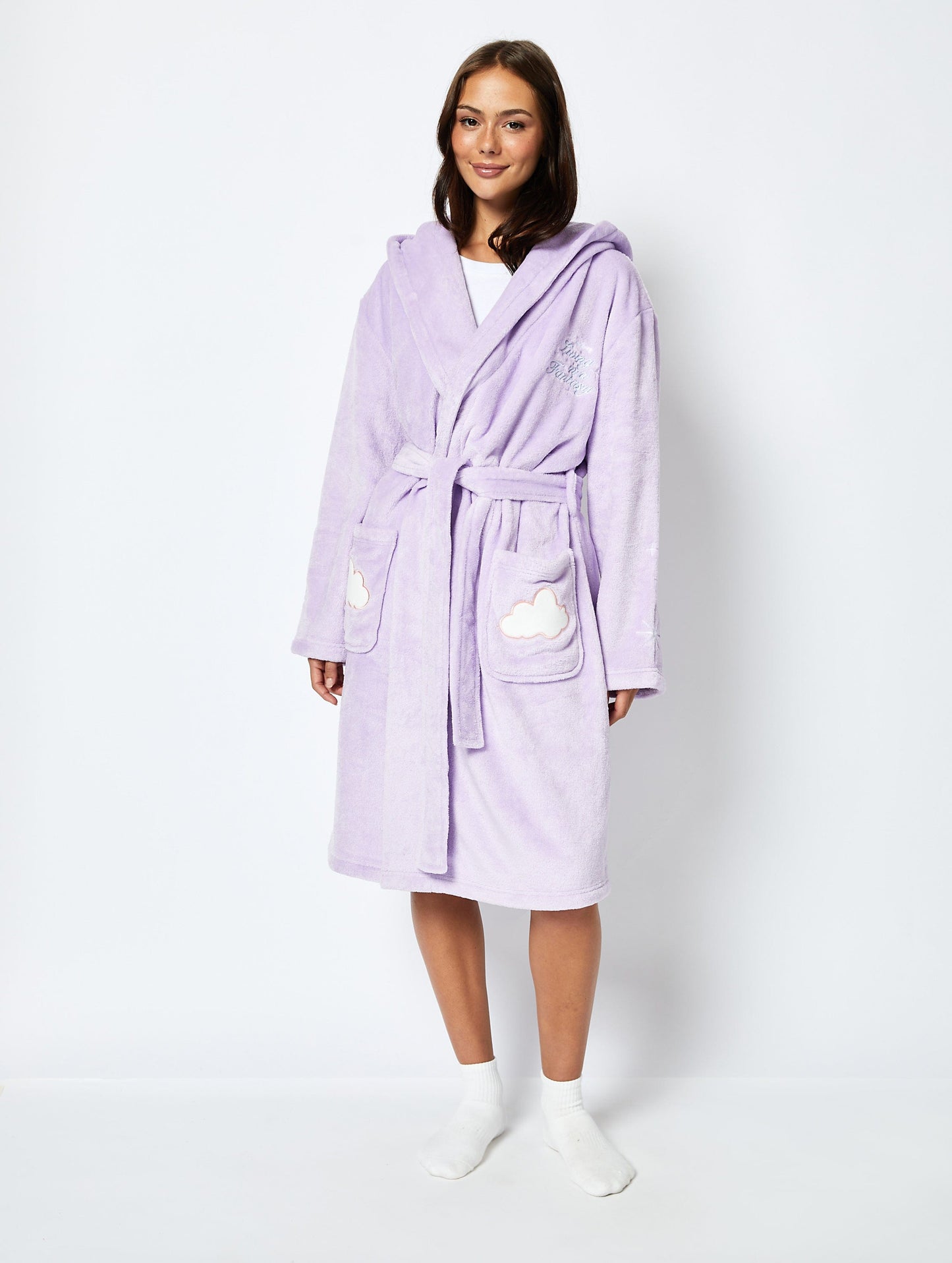 Disney Living In a Fantasy Dressing Gown in Lilac