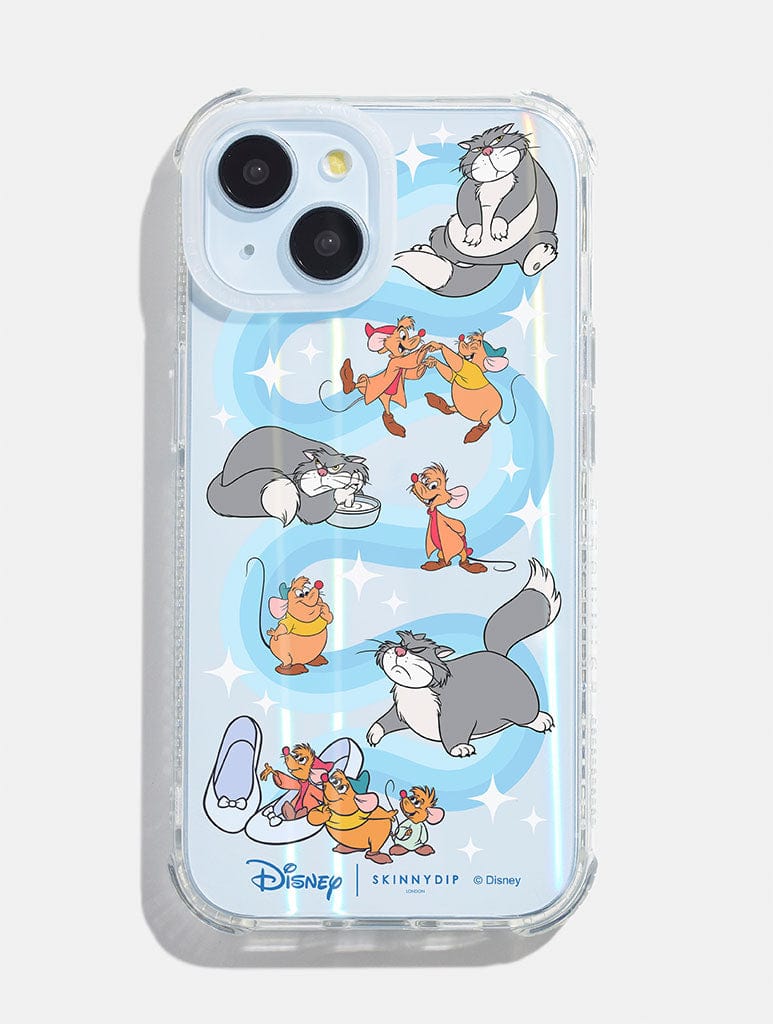 Disney Lucifer, Jaq & Gus Shock iPhone Case