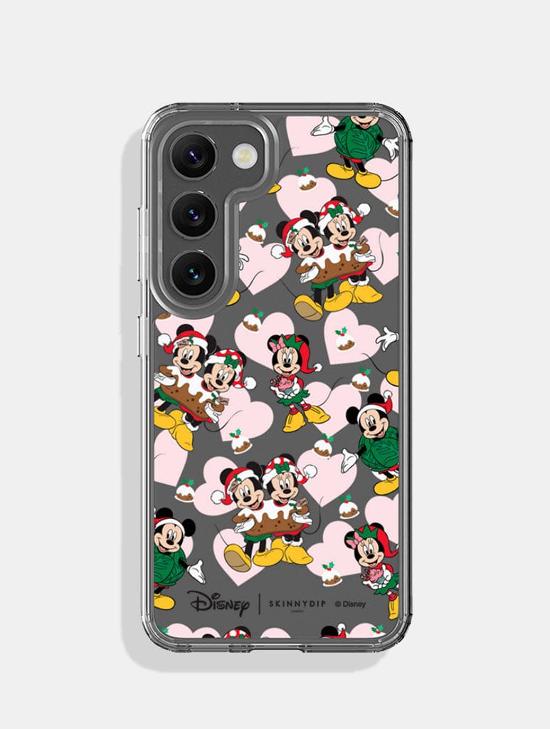 Disney Mickey & Minnie Christmas Pudding Android Case