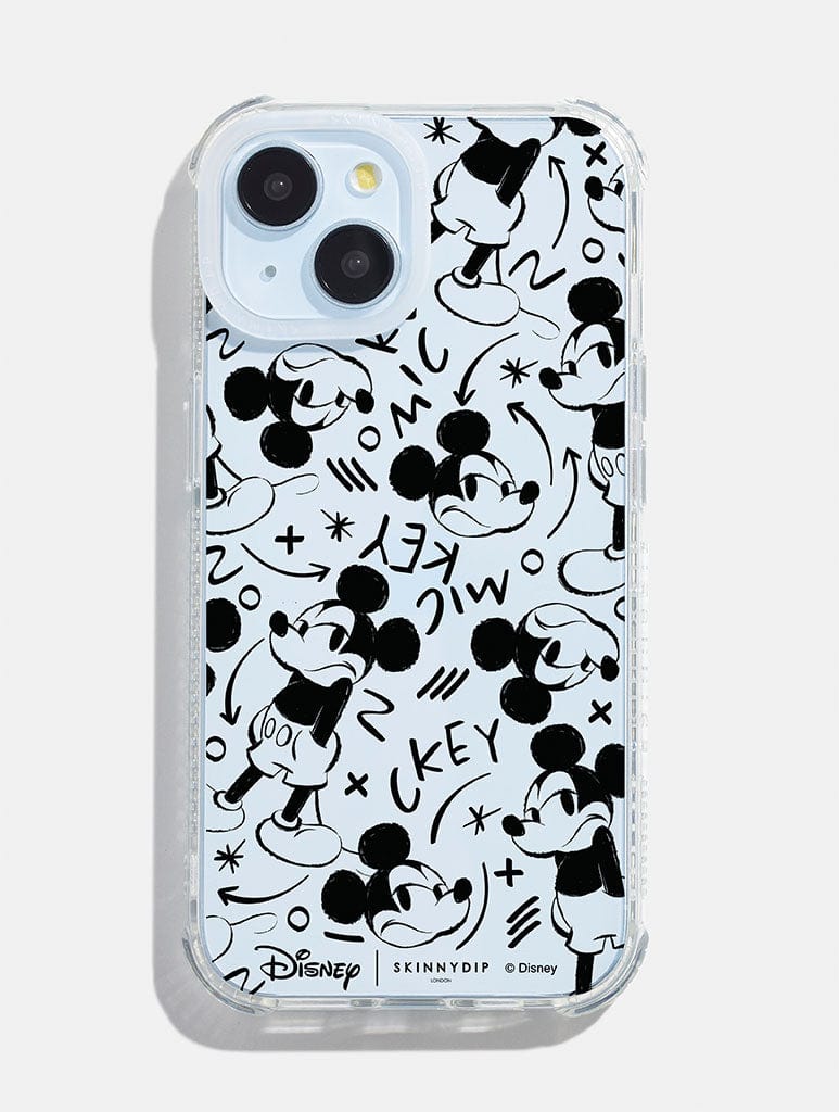 Disney Mickey Mouse Doodle Shock iPhone Case