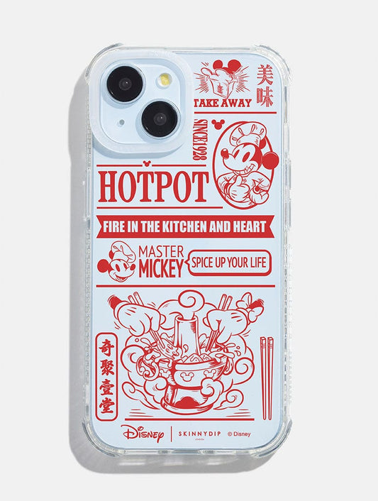 Disney Mickey Mouse Fire In The Kitchen Shock iPhone Case
