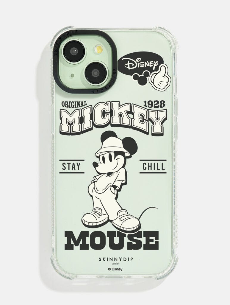Disney Mickey Mouse Stay Chill Shock iPhone Case