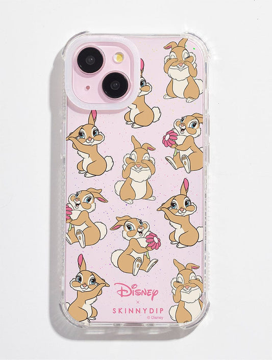 Disney Miss Bunny Glitter Shock iPhone Case