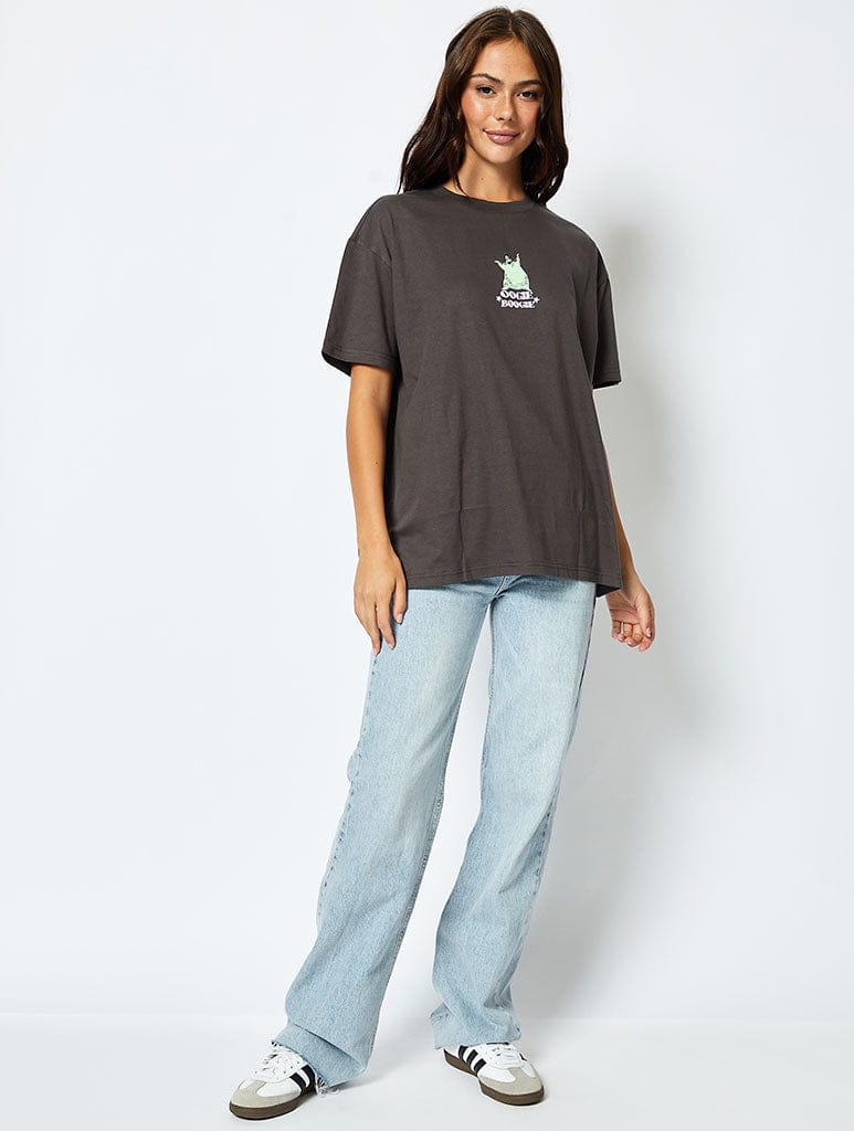 Disney Oogie Boogie T-shirt in Grey