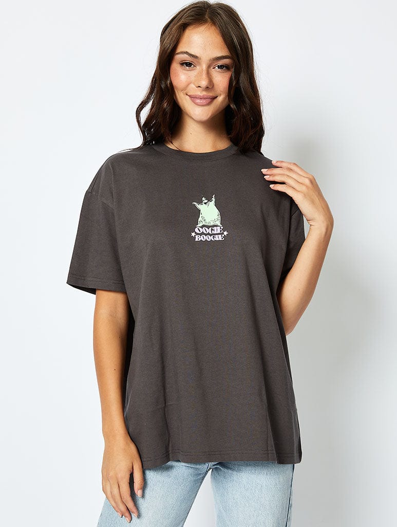 Disney Oogie Boogie T-shirt in Grey
