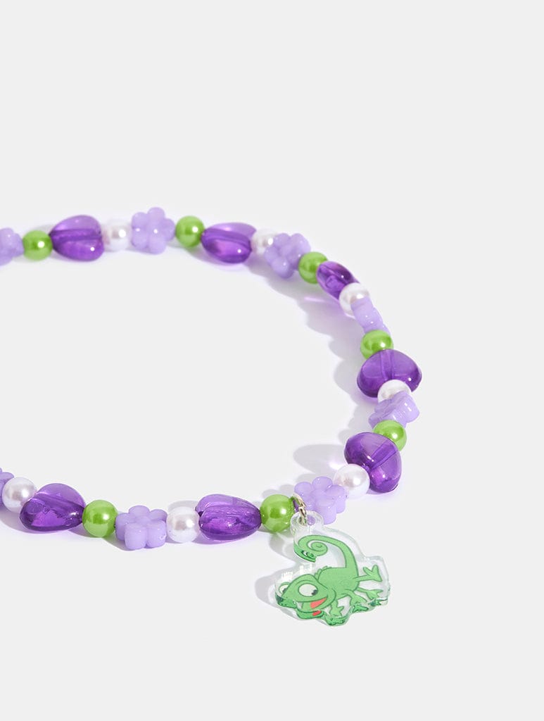 Disney Pascal Lilac Beaded Phone Strap