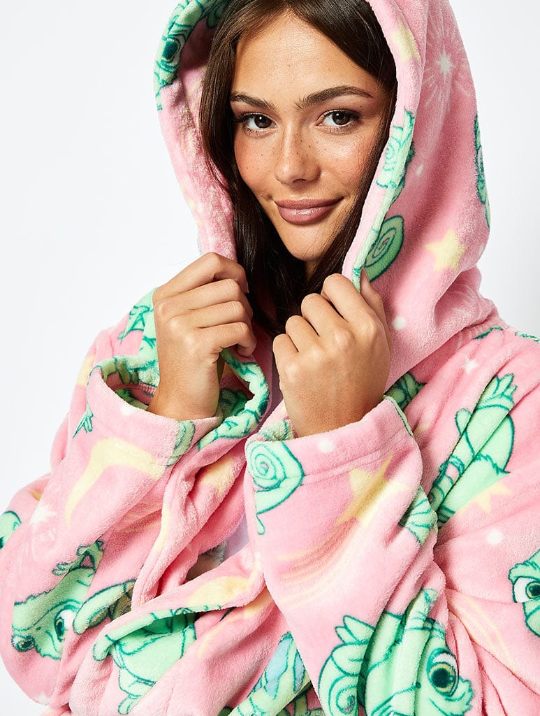 Disney Pascal Print Dressing Gown in Pink