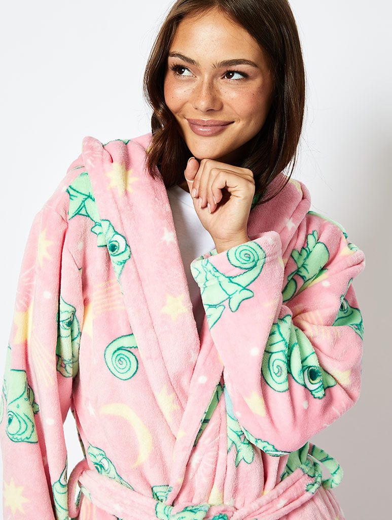 Disney Pascal Print Dressing Gown in Pink