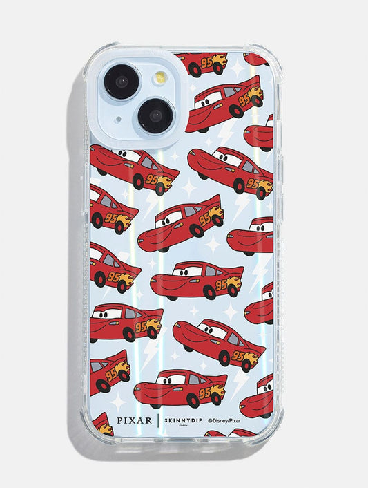 Disney Pixar Cars Lightning McQueen Repeat Shock iPhone Case