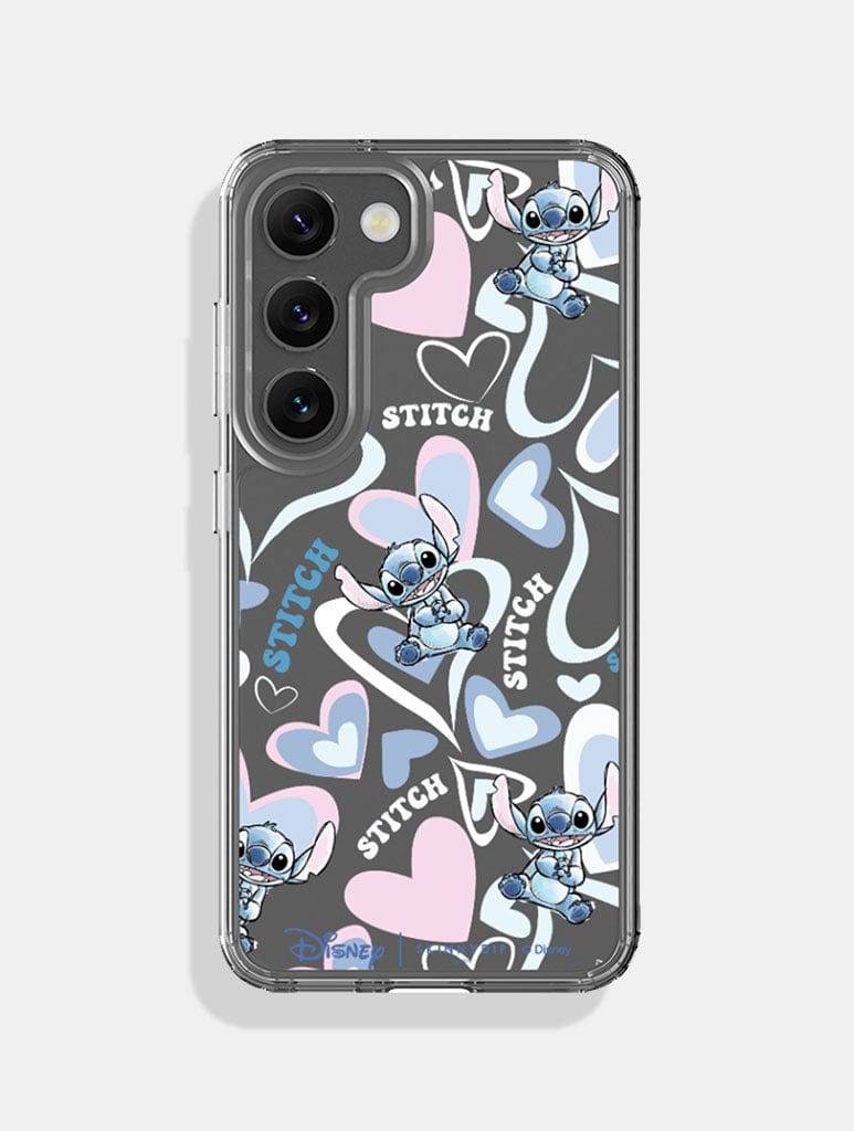 Disney Stitch Heart Android Case