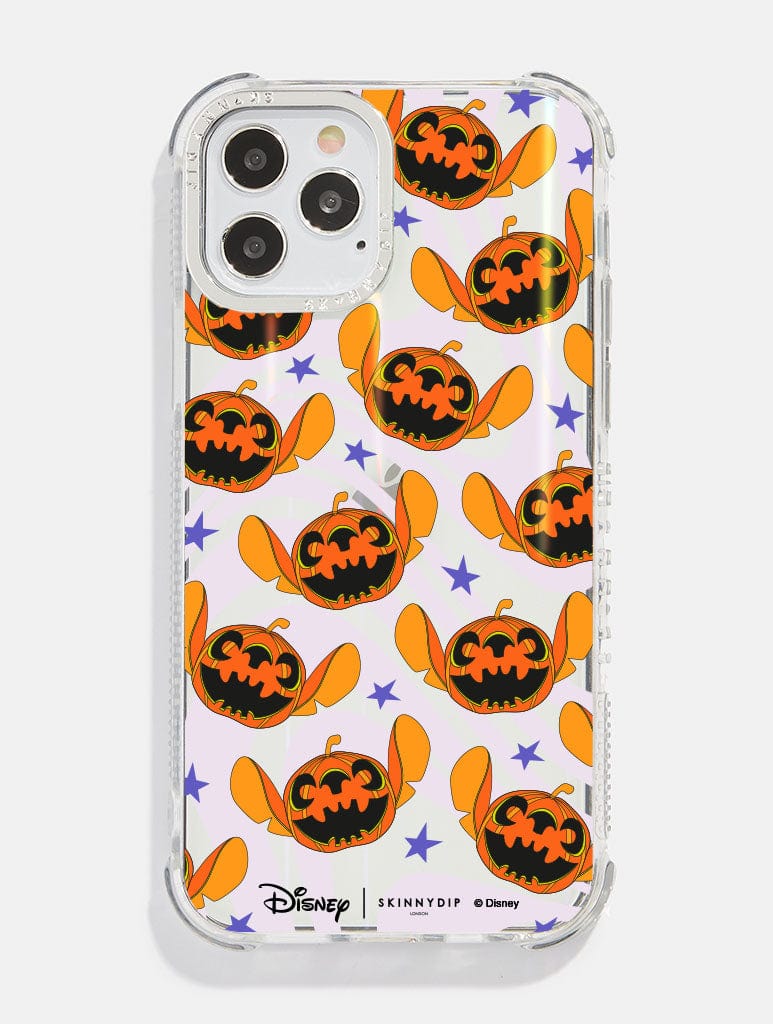 Disney Stitch Pumpkin Shock iPhone Case