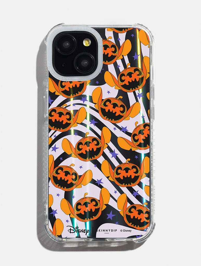 Disney Stitch Pumpkin Shock iPhone Case