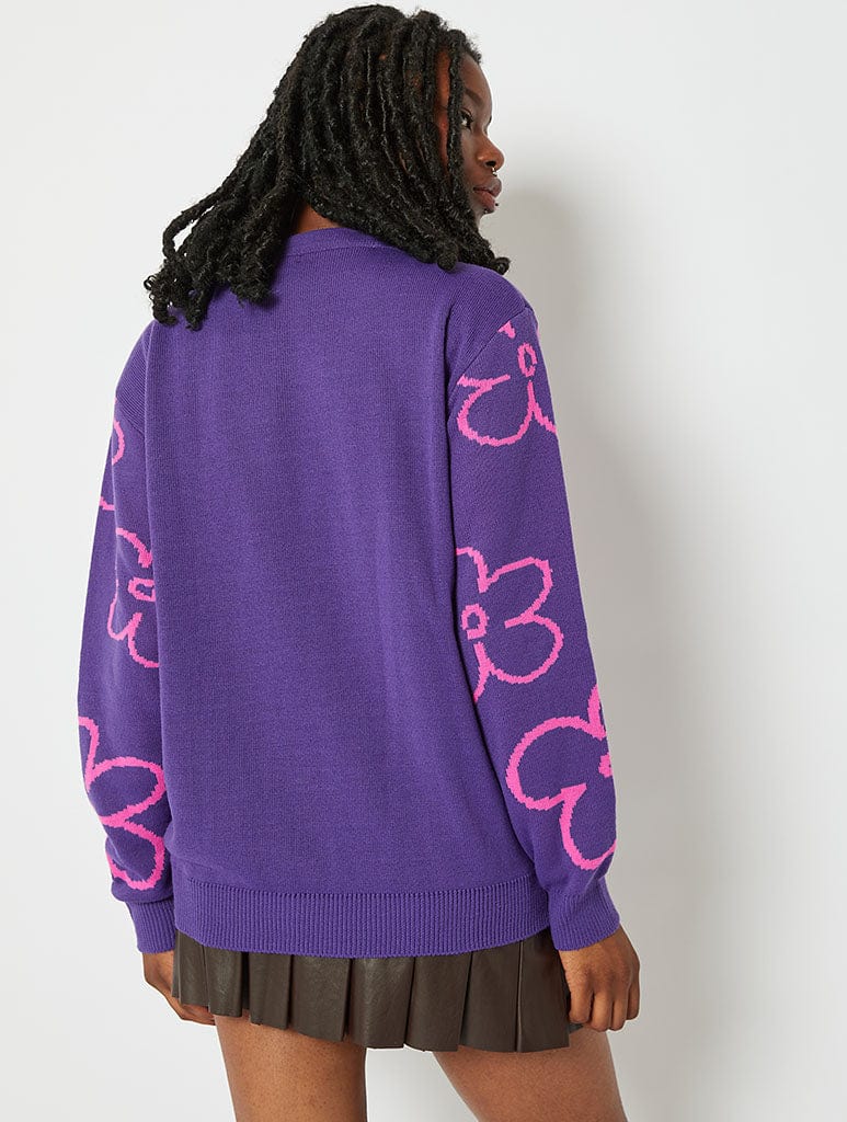 Disney Thumper Floral Knitted Jumper
