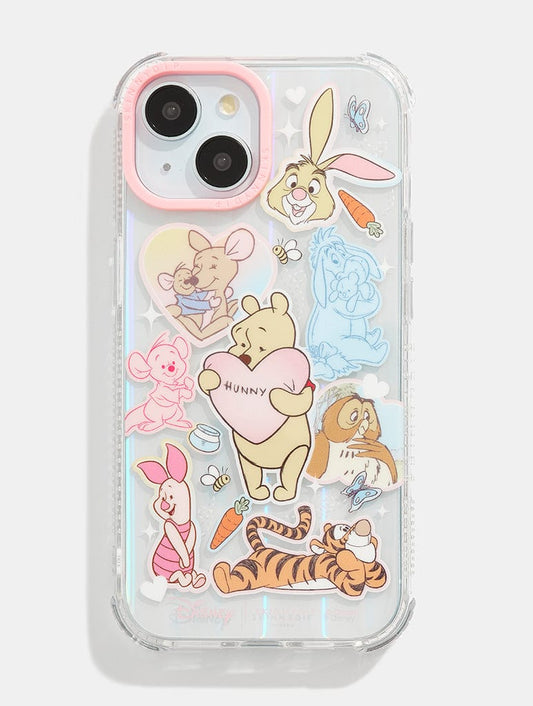 Disney Winnie the Pooh Cute Sticker Shock iPhone Case
