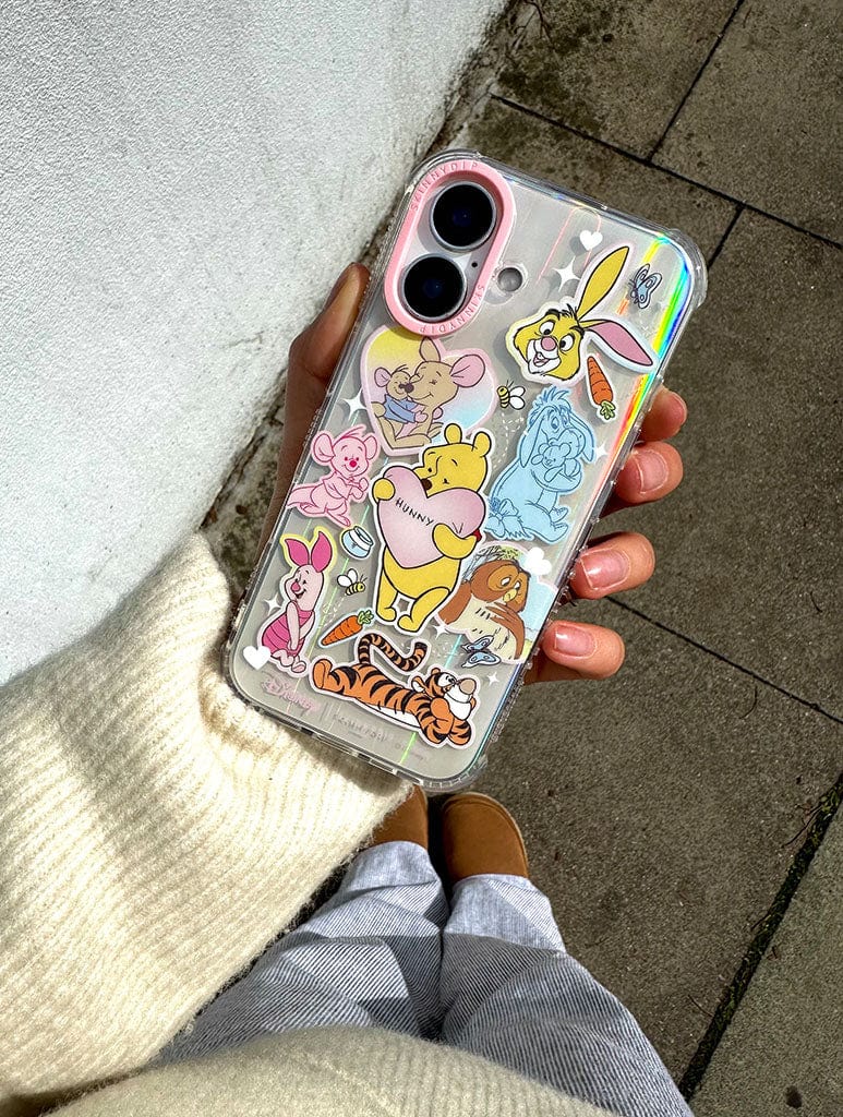 Disney Winnie the Pooh Cute Sticker Shock iPhone Case