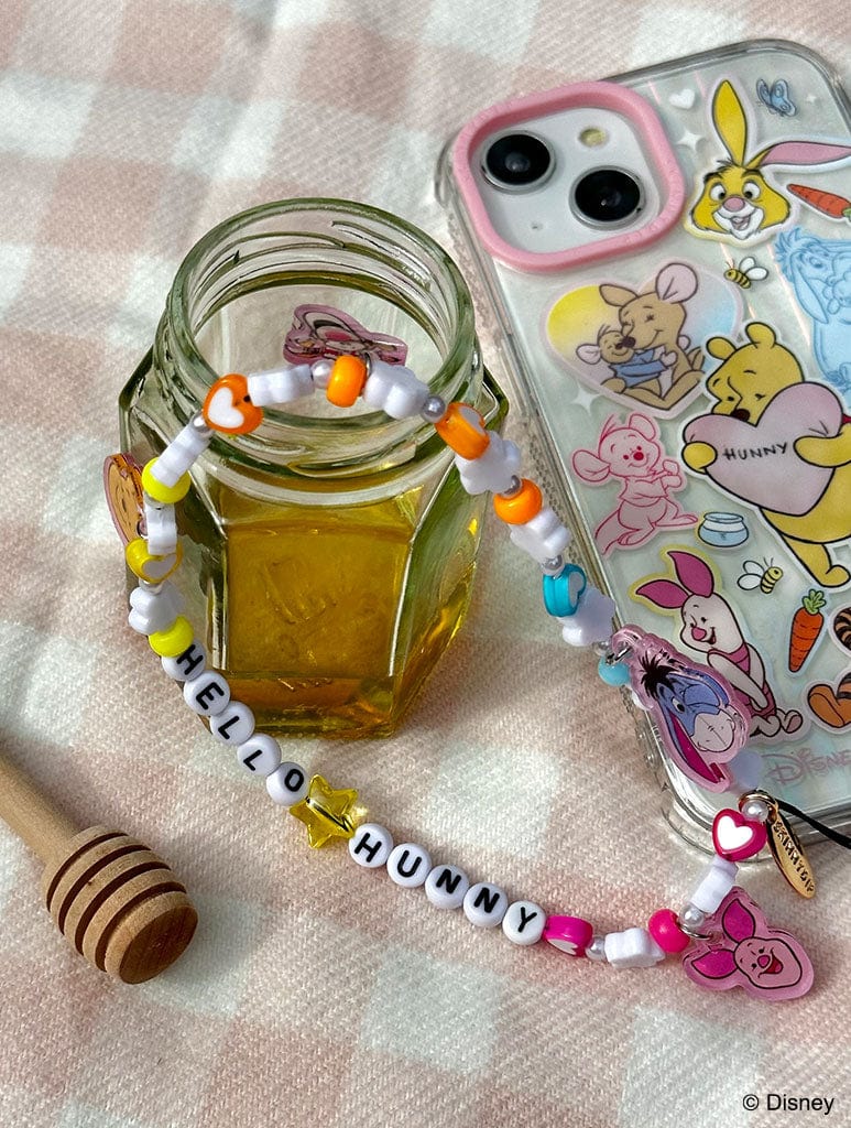 Disney Winnie the Pooh Hello Hunny Beaded Phone Strap