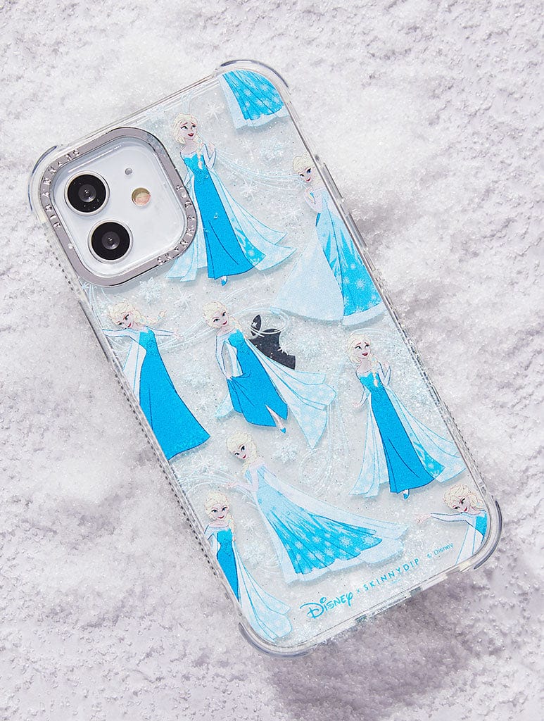 Disney x Skinnydip Elsa Glitter Shock iPhone Case