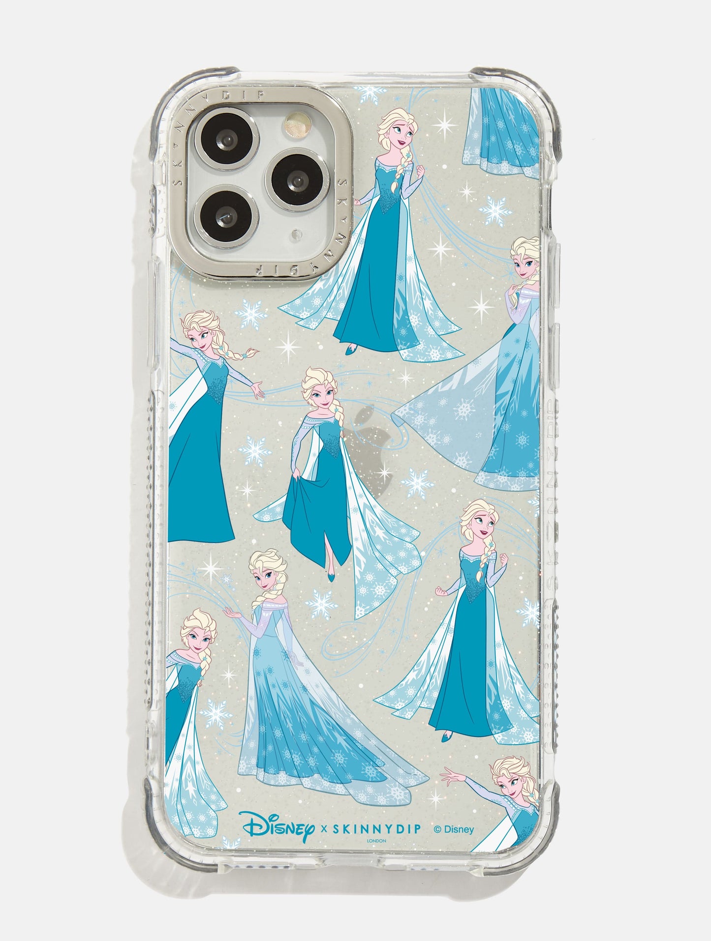 Disney x Skinnydip Elsa Glitter Shock iPhone Case