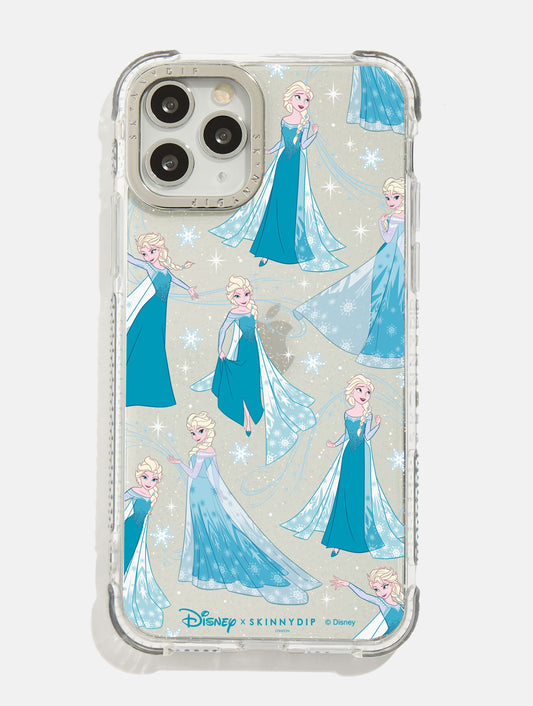 Disney x Skinnydip Elsa Glitter Shock iPhone Case