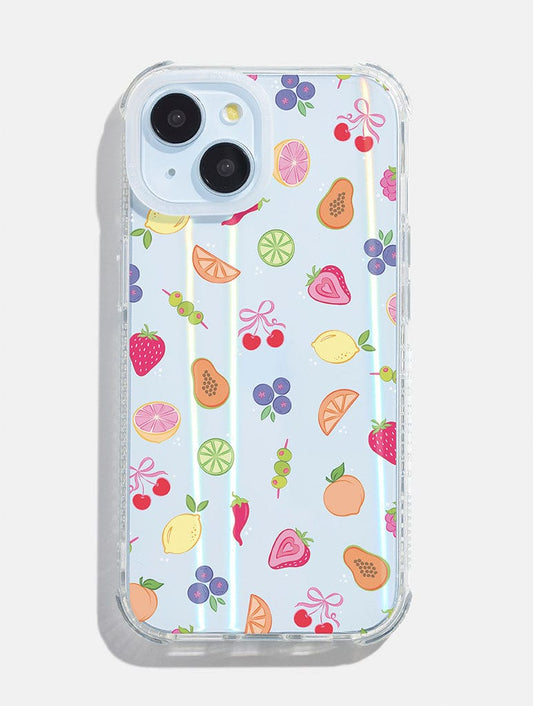 Ditsy Fruits Shock iPhone Case