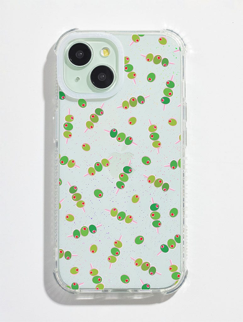 Ditsy Olive Shock iPhone Case
