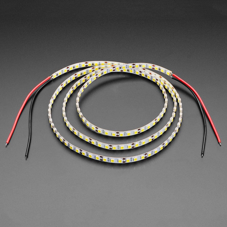 Double-Sided Single Color 12V LED Strip - Cool White 6000K - 1m