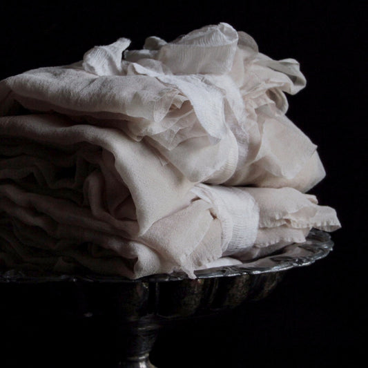 Dove {Sheer Silk Runner}