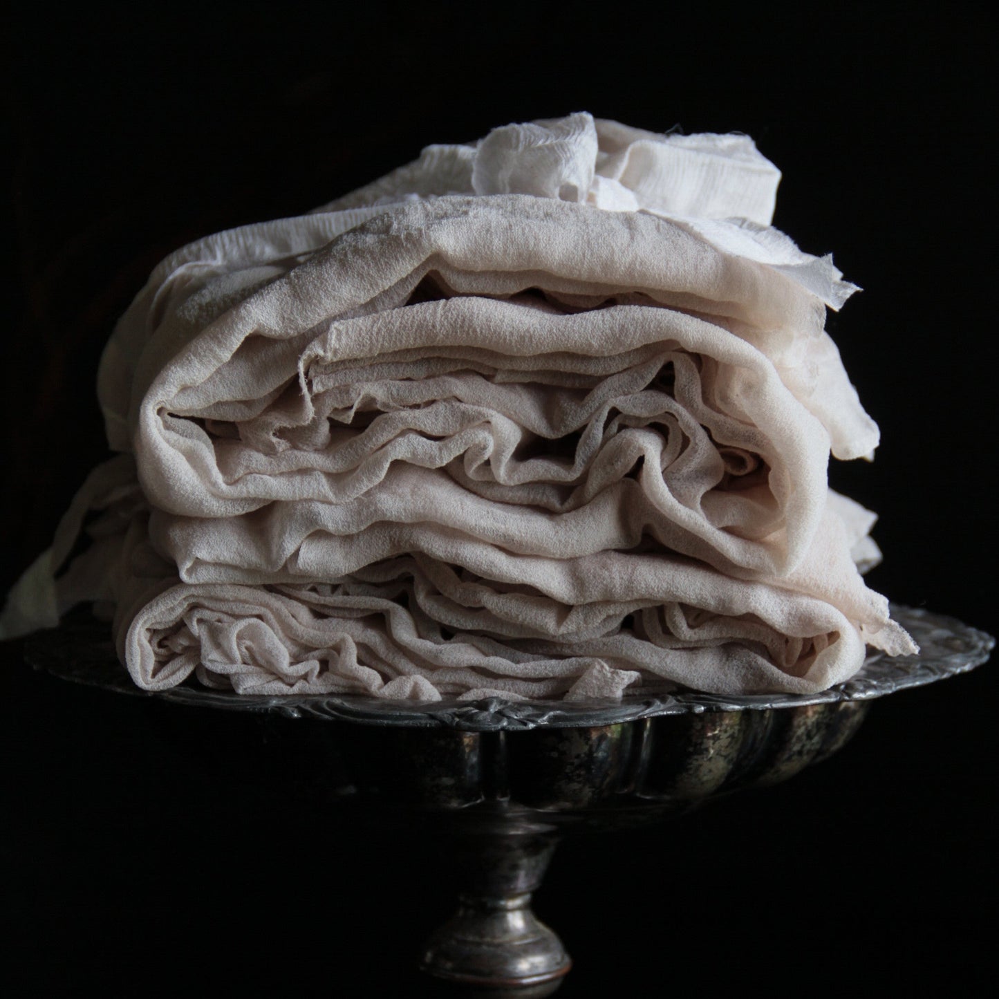 Dove {Sheer Silk Runner}